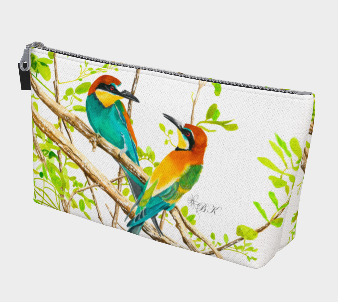 Bee Eaters Makeup Bag