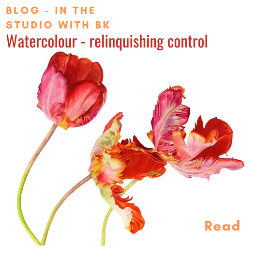 Watercolour – relinquishing control