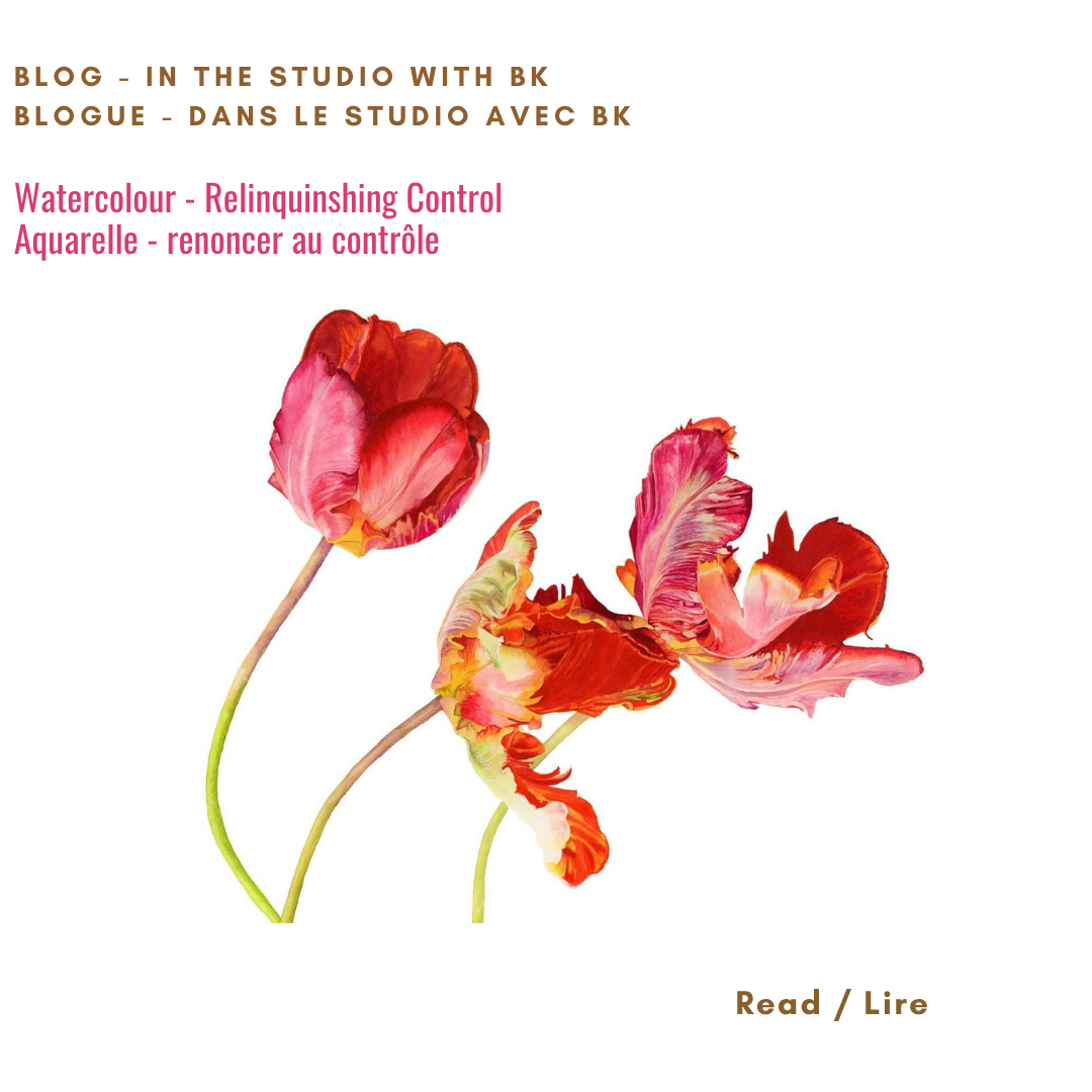 Watercolour – relinquishing control