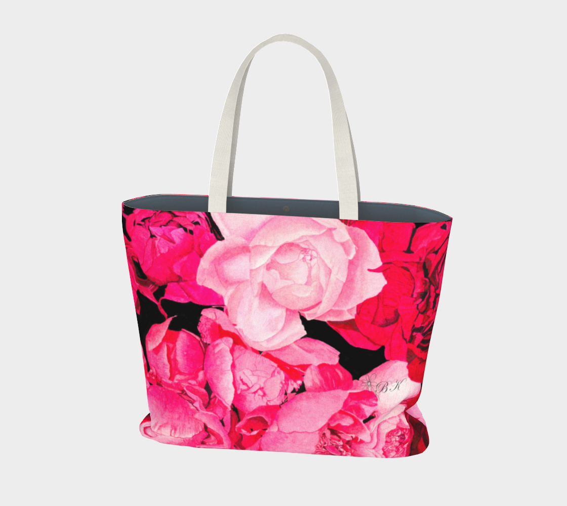 Peony Tapestry Tote
