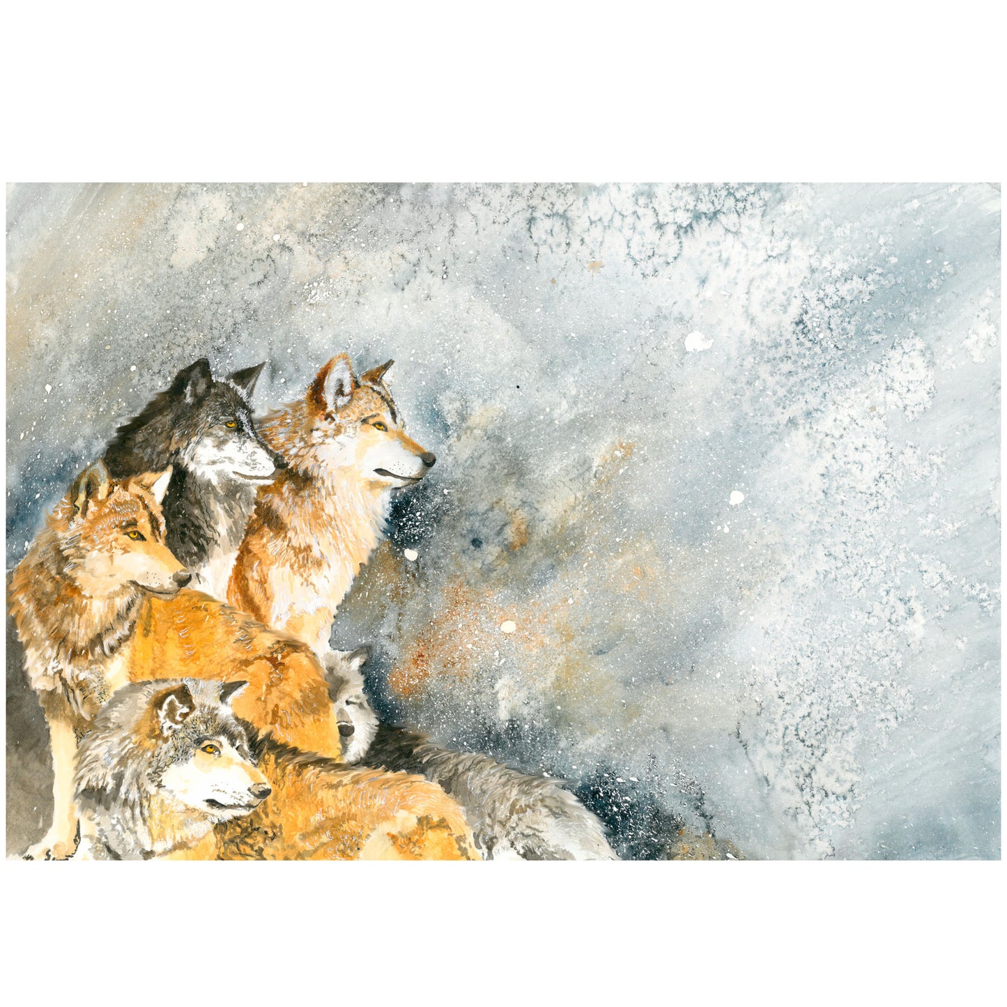 Wolf Pack, Fine Art Print